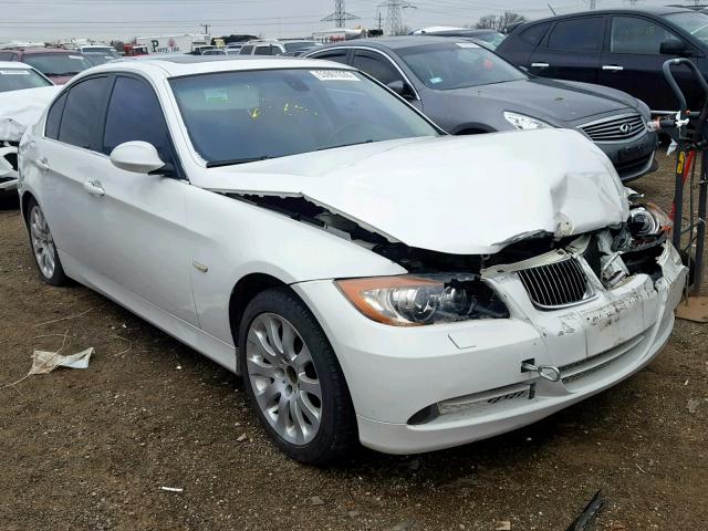 WBAVD33596KV60838 - 2006 BMW 330 XI WHITE photo 1