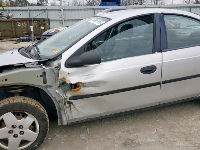 1B3ES26C14D571252 - 2004 DODGE NEON BASE WHITE photo 10