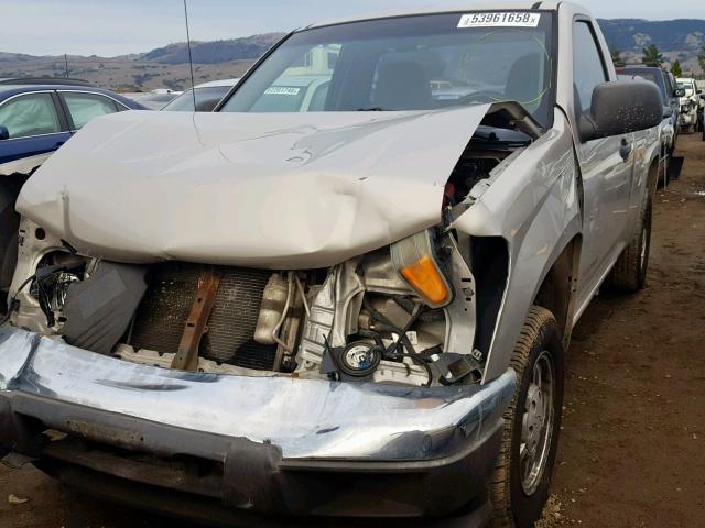 1GCCS148058187732 - 2005 CHEVROLET COLORADO GRAY photo 2