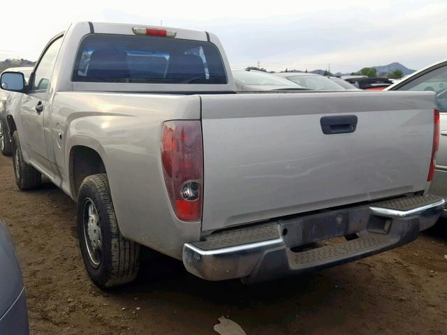 1GCCS148058187732 - 2005 CHEVROLET COLORADO GRAY photo 3