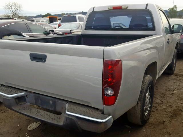 1GCCS148058187732 - 2005 CHEVROLET COLORADO GRAY photo 4