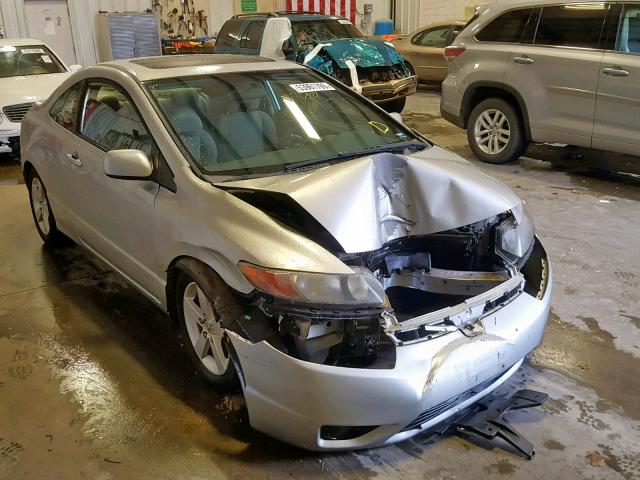 2HGFG12827H560530 - 2007 HONDA CIVIC EX SILVER photo 1