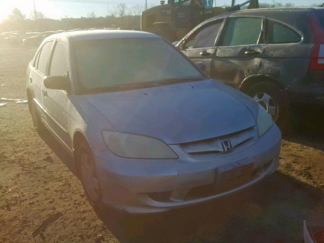 2HGES16364H633130 - 2004 HONDA CIVIC DX V GRAY photo 1