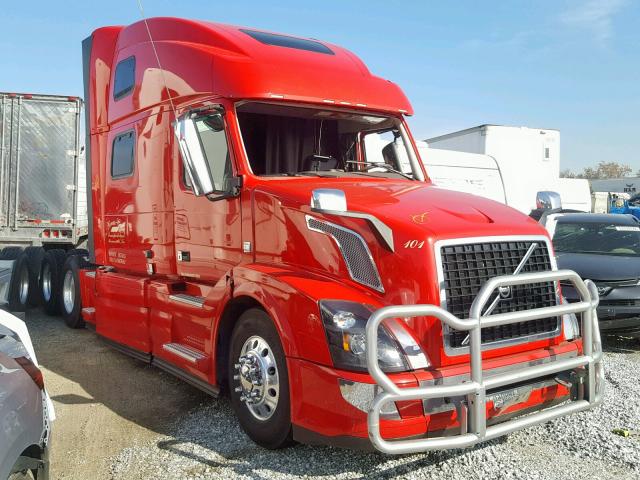 4V4NC9EH8GN967683 - 2016 VOLVO VN VNL RED photo 1