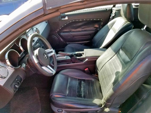 1ZVFT85H855255601 - 2005 FORD MUSTANG GT GRAY photo 5