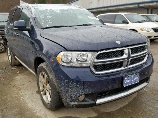 1C4RDJDG7CC336899 - 2012 DODGE DURANGO CR BLUE photo 1