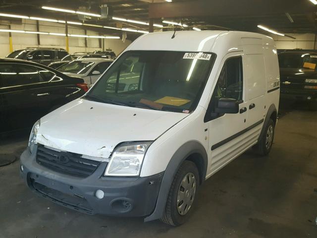 NM0LS7BN0BT049187 - 2011 FORD TRANSIT CO WHITE photo 2