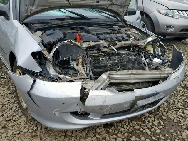 2HGES16304H617201 - 2004 HONDA CIVIC DX V SILVER photo 9