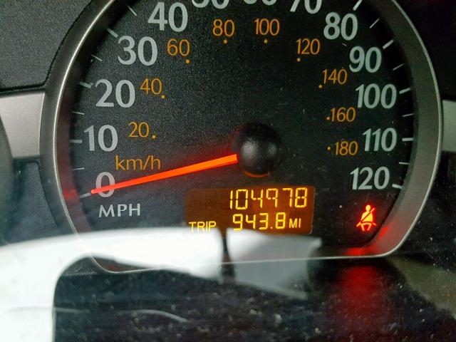 1G8AG52F03Z165961 - 2003 SATURN ION LEVEL BLACK photo 8