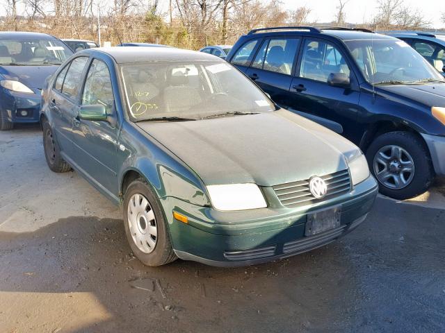 3VWRK69MX1M139252 - 2001 VOLKSWAGEN JETTA GL GREEN photo 1