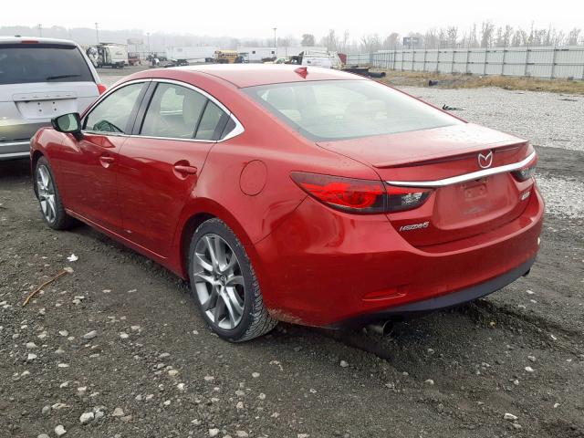 JM1GJ1W68E1143762 - 2014 MAZDA 6 GRAND TO RED photo 3