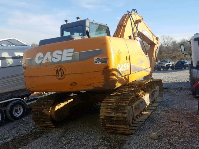 DAC160K5N7SAF1236 - 2007 CASE EXCAVATOR ORANGE photo 4