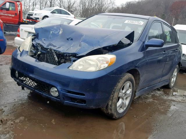 2T1KR32E63C096560 - 2003 TOYOTA COROLLA MA BLUE photo 2