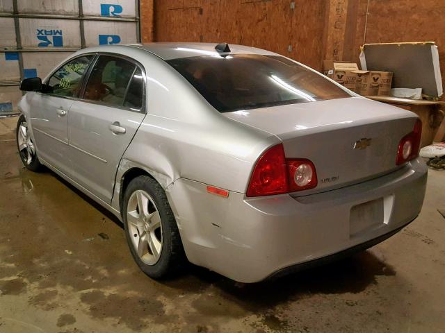 1G1ZB5E01CF150877 - 2012 CHEVROLET MALIBU LS 银色 照片 3