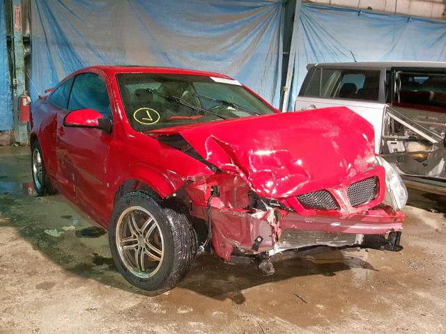 1G2AL15F377126146 - 2007 PONTIAC G5 RED photo 1