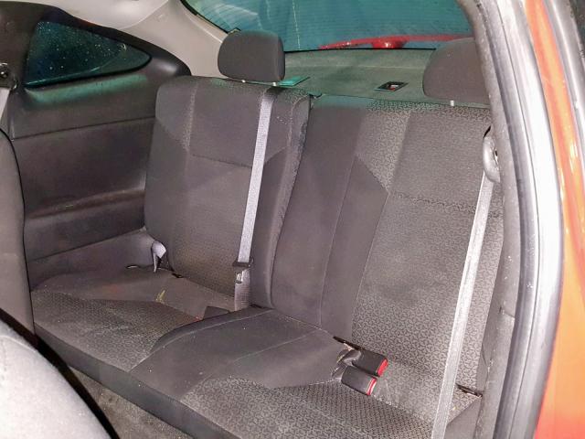 1G2AL15F377126146 - 2007 PONTIAC G5 RED photo 6
