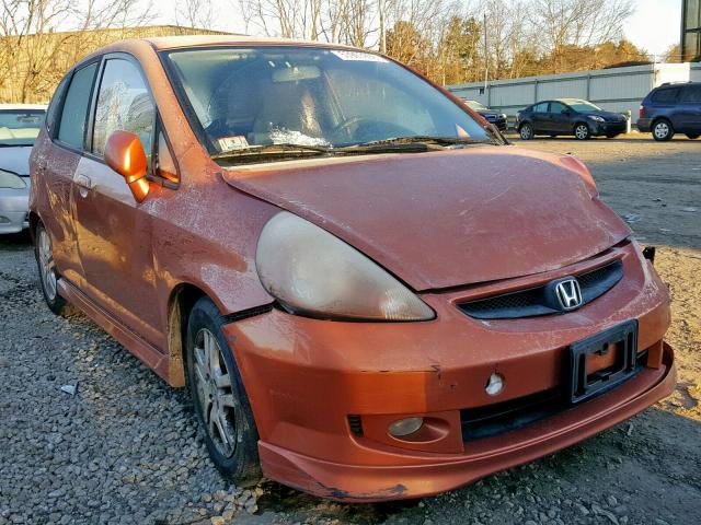 JHMGD386X7S007970 - 2007 HONDA FIT S 橙色 照片 1