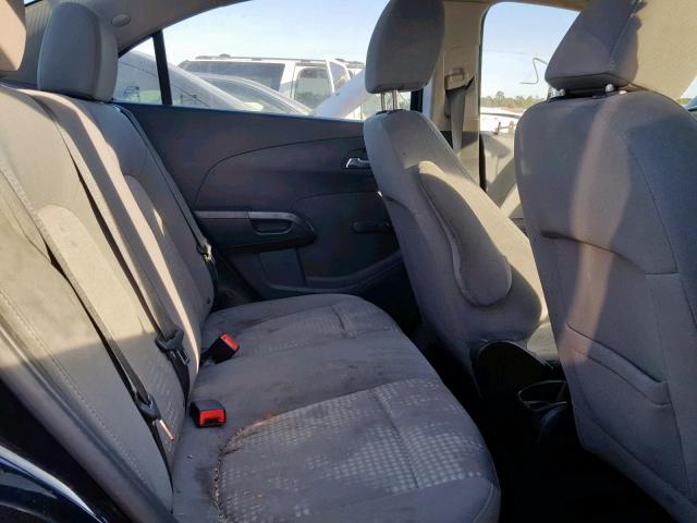 1G1JA5SH4E4232658 - 2014 CHEVROLET SONIC LS BLACK photo 6