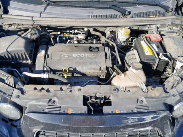 1G1JA5SH4E4232658 - 2014 CHEVROLET SONIC LS BLACK photo 7