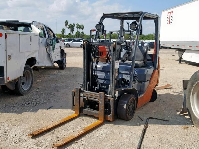 00000000000017853 - 2008 TOYOTA FORKLIFT ORANGE photo 2