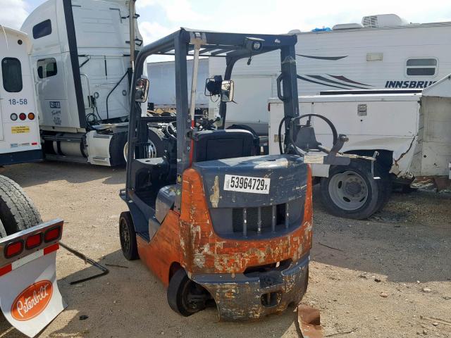 00000000000017853 - 2008 TOYOTA FORKLIFT ORANGE photo 3