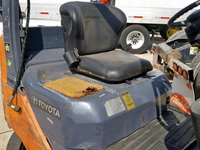 00000000000017853 - 2008 TOYOTA FORKLIFT ORANGE photo 6