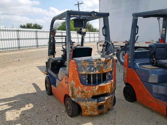 00000000000023022 - 2009 TOYOTA FORKLIFT ORANGE photo 3