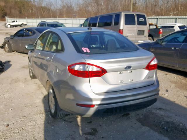 3FADP4AJ9HM169718 - 2017 FORD FIESTA S SILVER photo 3