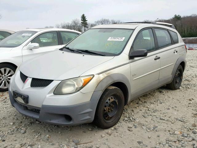 5Y2SL62803Z438023 - 2003 PONTIAC VIBE GRAY photo 2