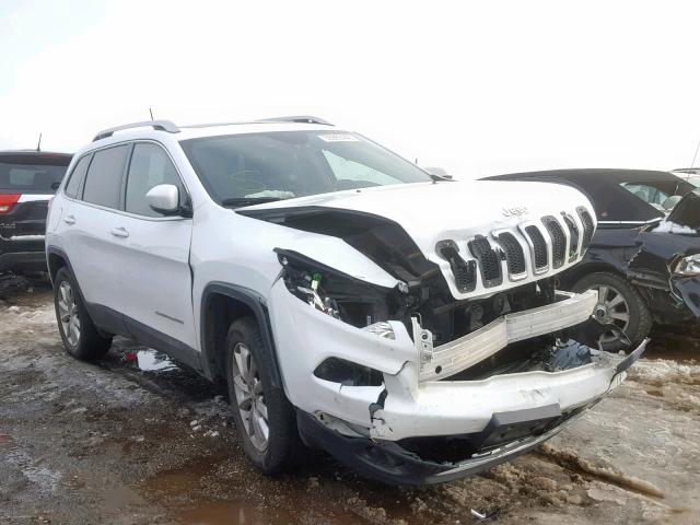 1C4PJMDB7GW270302 - 2016 JEEP CHEROKEE L WHITE photo 1