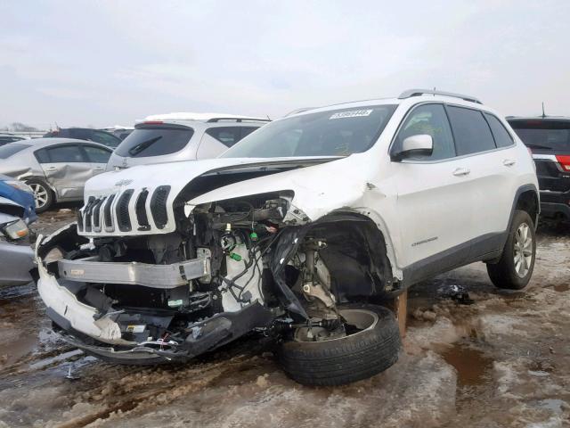 1C4PJMDB7GW270302 - 2016 JEEP CHEROKEE L WHITE photo 2