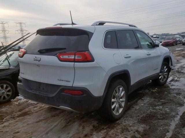 1C4PJMDB7GW270302 - 2016 JEEP CHEROKEE L WHITE photo 4