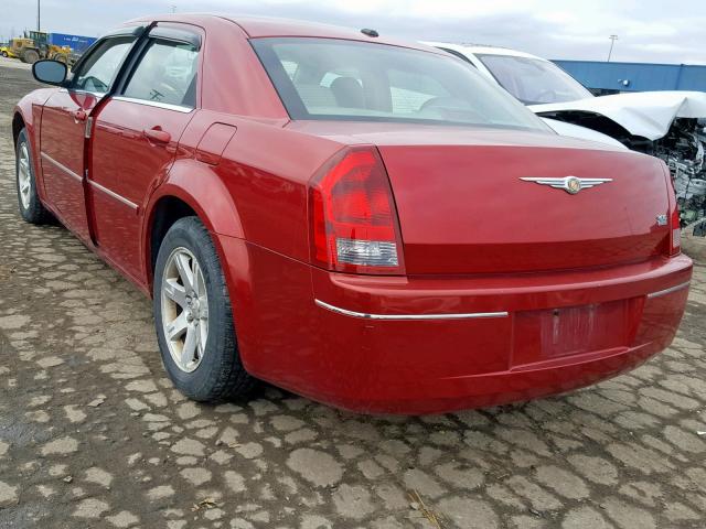 2C3KA53G77H849290 - 2007 CHRYSLER 300 TOURIN BURGUNDY photo 3