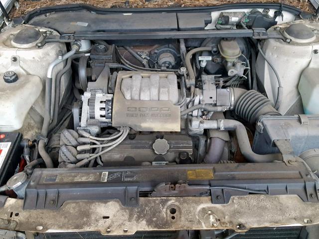 1G4HP53L1NH453047 - 1992 BUICK LESABRE CU WHITE photo 7