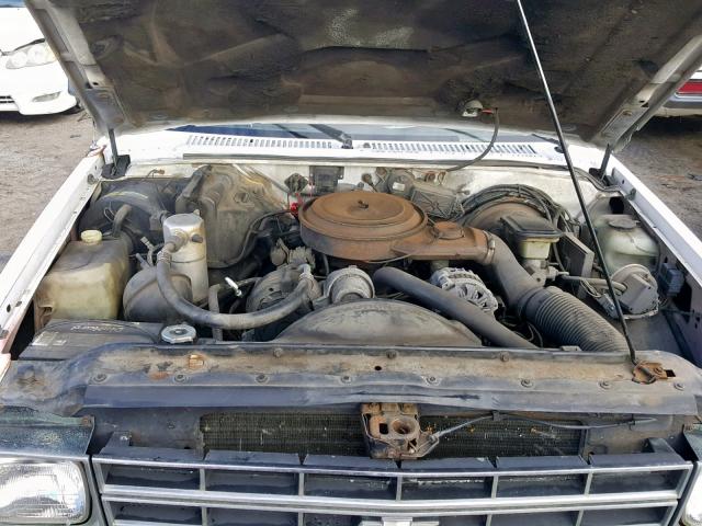 1GNCS18Z8K8229246 - 1989 CHEVROLET BLAZER S10 TWO TONE photo 7