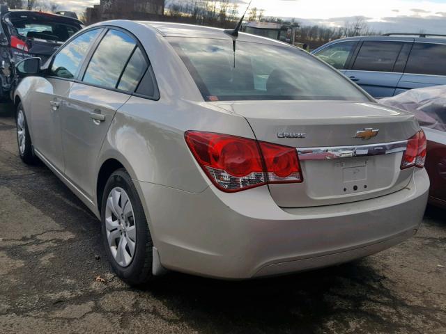 1G1PA5SG2D7316363 - 2013 CHEVROLET CRUZE LS BEIGE photo 3