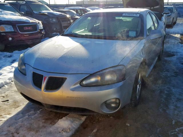 2G2WP522241120365 - 2004 PONTIAC GRAND PRIX SILVER photo 2