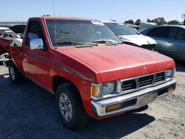 1N6SD11S1VC318456 - 1997 NISSAN TRUCK BASE RED photo 1