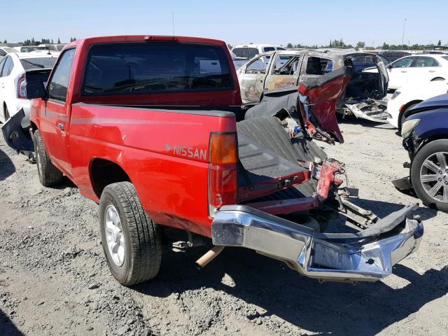 1N6SD11S1VC318456 - 1997 NISSAN TRUCK BASE RED photo 3