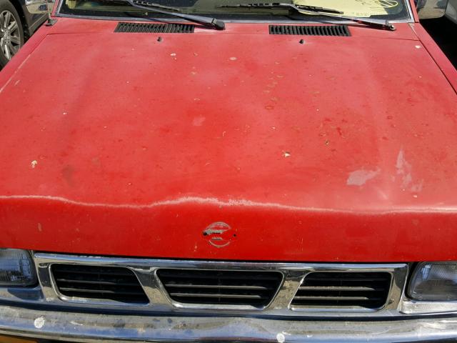 1N6SD11S1VC318456 - 1997 NISSAN TRUCK BASE RED photo 7