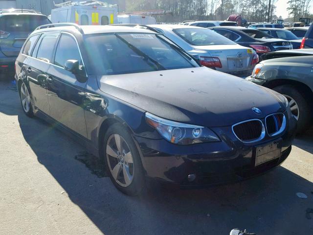 WBANN73506CN02003 - 2006 BMW 530 XIT BLUE photo 1