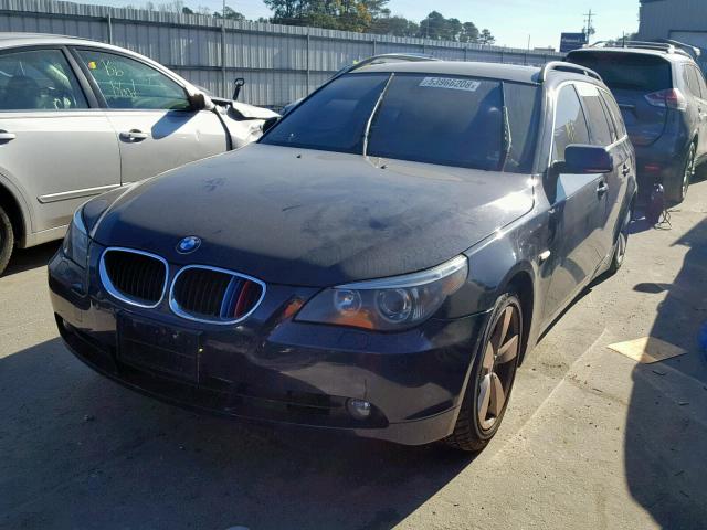 WBANN73506CN02003 - 2006 BMW 530 XIT BLUE photo 2