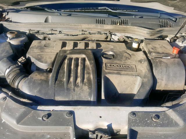 1G1AL58F387120436 - 2008 CHEVROLET COBALT LT SILVER photo 7