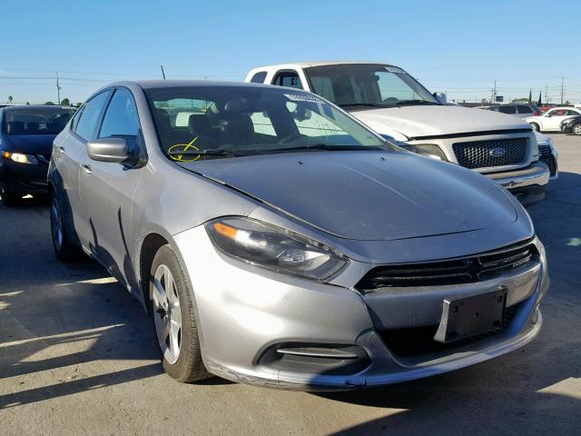 1C3CDFBB9GD668096 - 2016 DODGE DART SXT SILVER photo 1