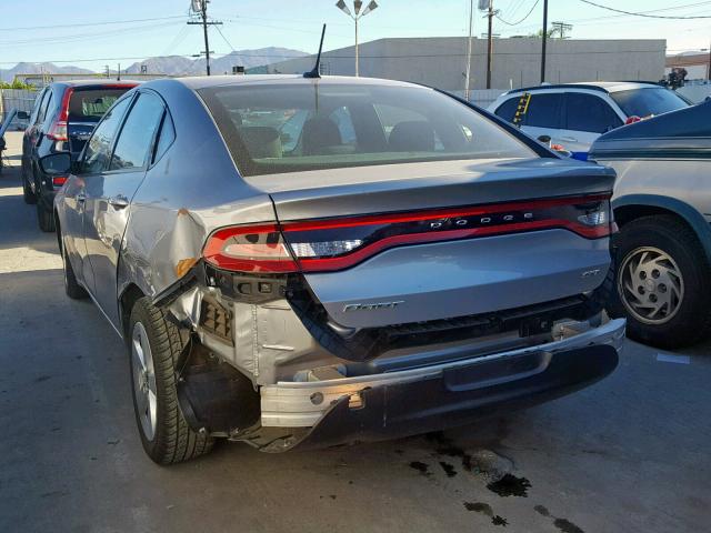 1C3CDFBB9GD668096 - 2016 DODGE DART SXT SILVER photo 3