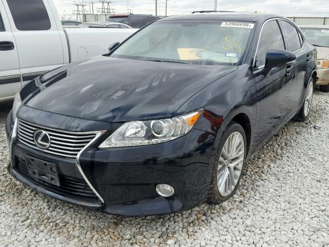 JTHBK1GG0E2117292 - 2014 LEXUS ES 350 BLACK photo 2