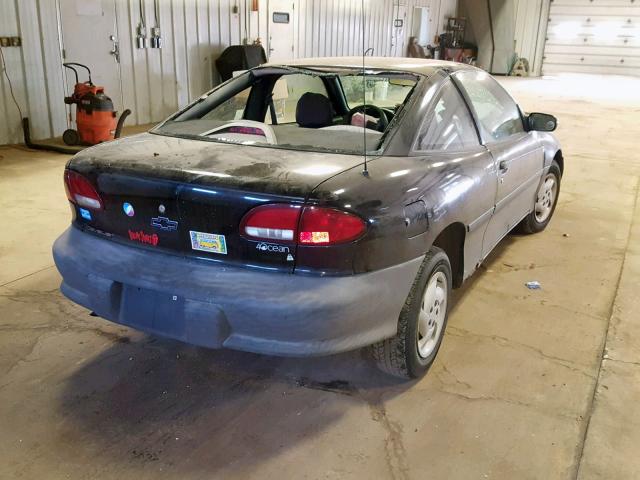 3G1JC1244XS834110 - 1999 CHEVROLET CAVALIER B BLACK photo 4