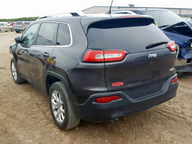 1C4PJLCB4HW533648 - 2017 JEEP CHEROKEE L CHARCOAL photo 3