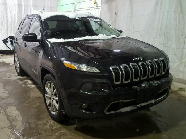 1C4PJMDS0EW109321 - 2014 JEEP CHEROKEE L BLACK photo 1