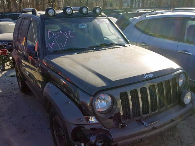 1J4GL38K76W285132 - 2006 JEEP LIBERTY RE GRAY photo 1